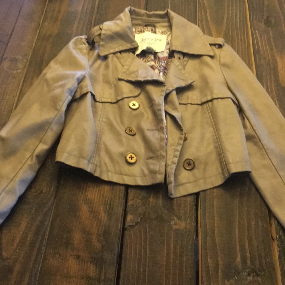 American rag leather jacket